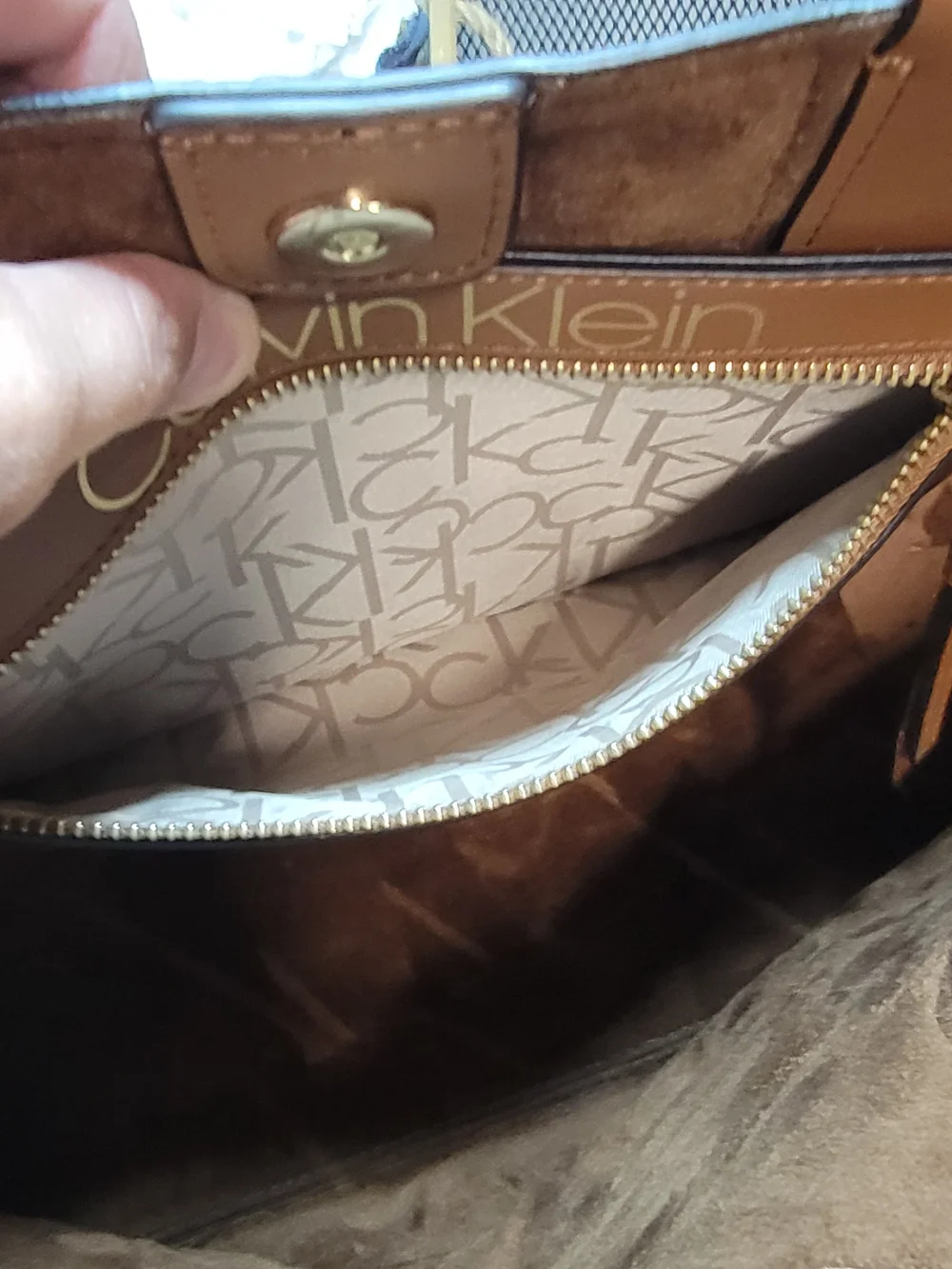 Calvin Klein Monogram Tote